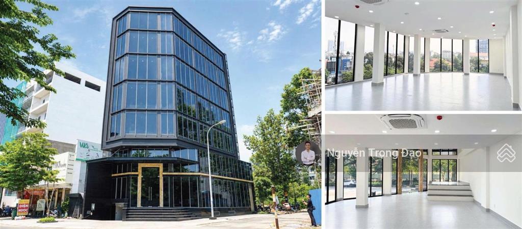 Cho thuê tòa vp 7 tầng  7,64*21m/1000m2  khu thạnh mỹ lợi  đảo kc  quận 2  pccc/ml đầy đủ