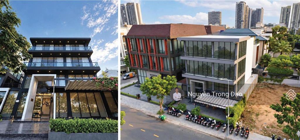 Cho thuê tòa biệt thự 15*21m/868m2 khu thạnh mỹ lợi  đảo kc  mt trần quý kiên  1 trệt, lửng, 2l