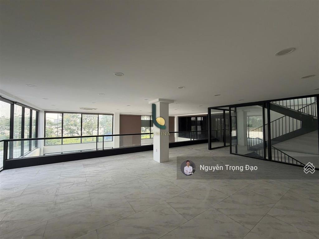 Cho thuê tòa biệt thự 15*21m/868m2 khu thạnh mỹ lợi  đảo kc  mt trần quý kiên  1 trệt, lửng, 2l