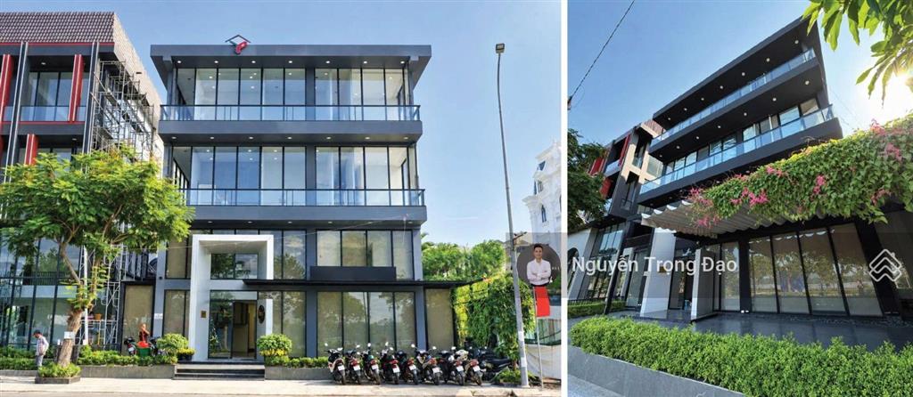 Cho thuê tòa biệt thự 15*21m/868m2 khu thạnh mỹ lợi  đảo kc  mt trần quý kiên  1 trệt, lửng, 2l