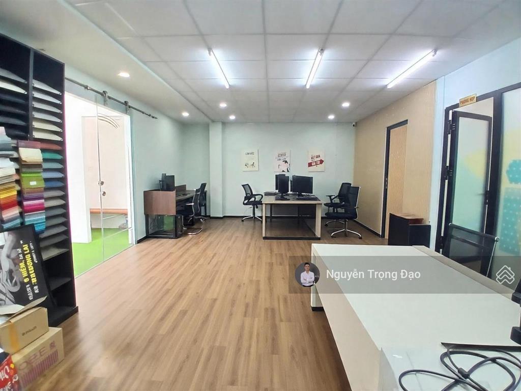 Cho thuê sàn văn phòng 100m2 đường trương văn bang  khu thạnh mỹ lợi  đảo kc  giá chỉ 15 triệu