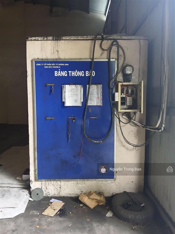 Cho thuê kho xưởng 770m2 khu thạnh mỹ lợi đảo kc  q2  trần cao 8m, nền bê tông, mái tôn, có pccc