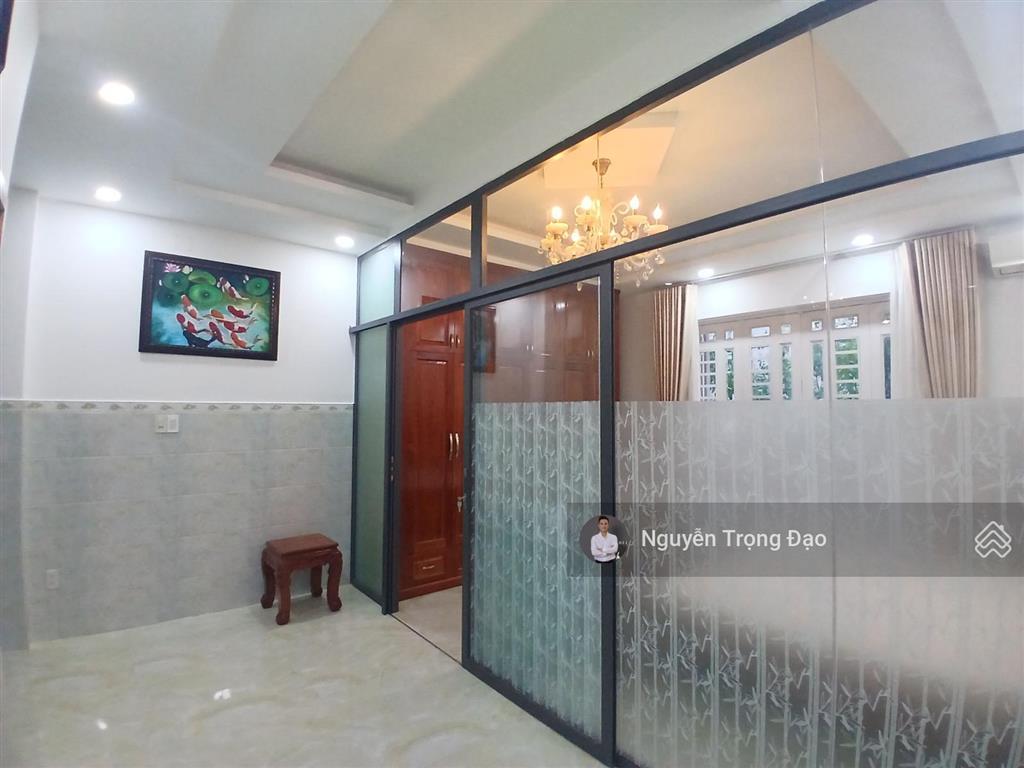 Cho thuê nguyên căn hầm 4 lầu, 5*20m/7pn  full nội thất  khu thạnh mỹ lợi  đảo kc  quận 2