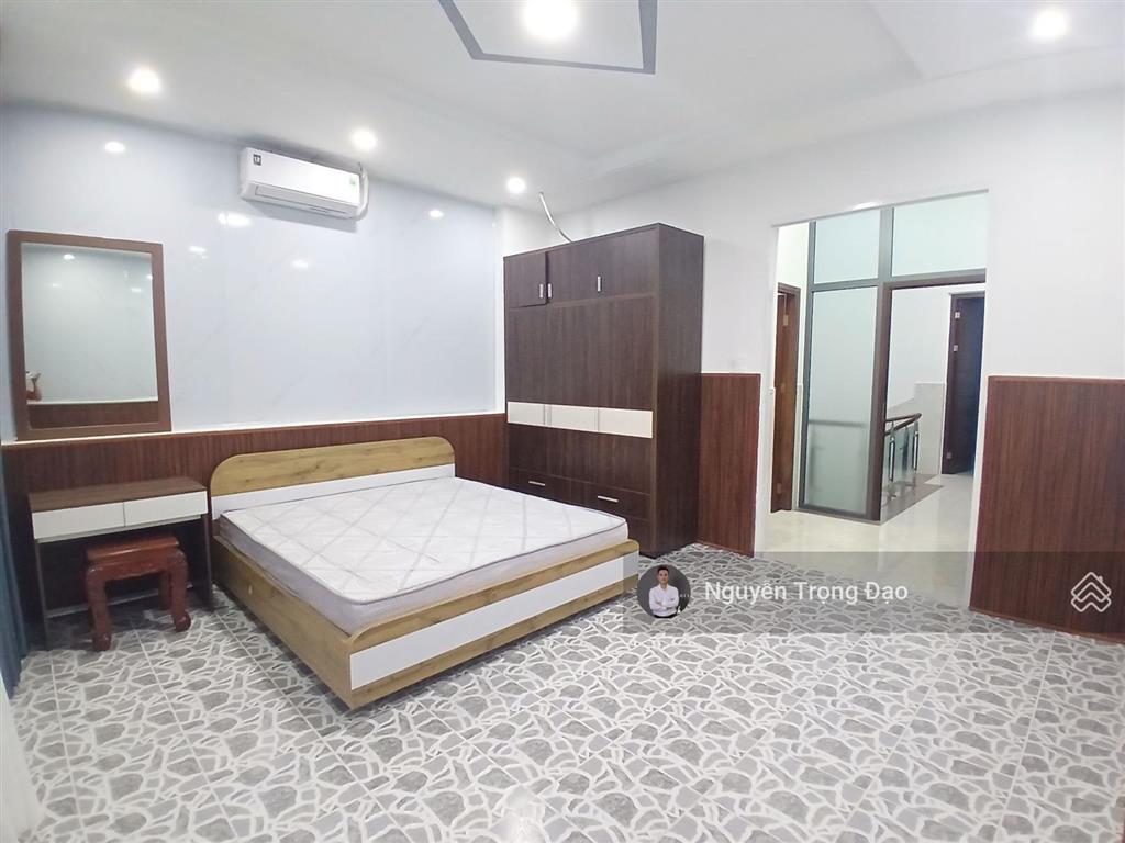 Cho thuê nguyên căn hầm 4 lầu, 5*20m/7pn  full nội thất  khu thạnh mỹ lợi  đảo kc  quận 2