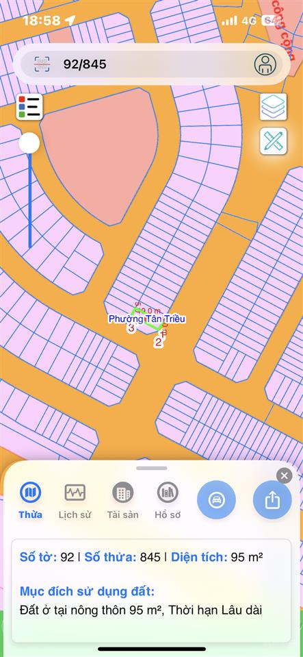 Bán đất nền dự án lavender city, 1,98 tỷ, 100m2, tại thạnh phú, vĩnh cửu, đồng nai