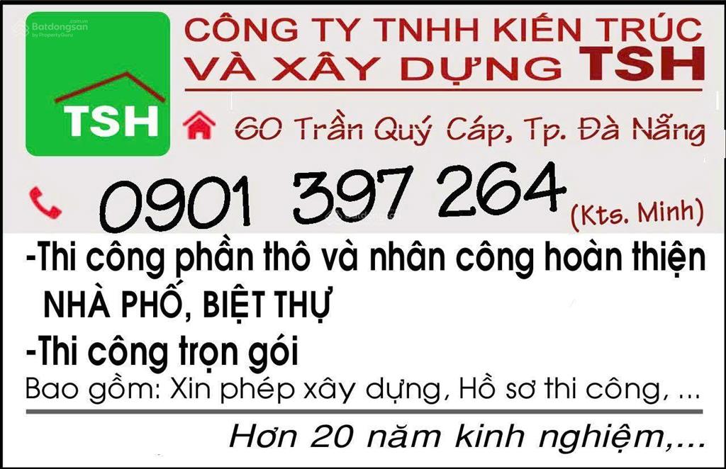 Nhà 3 tầng trung tâm hải châu kiệt 5m lê đình lý