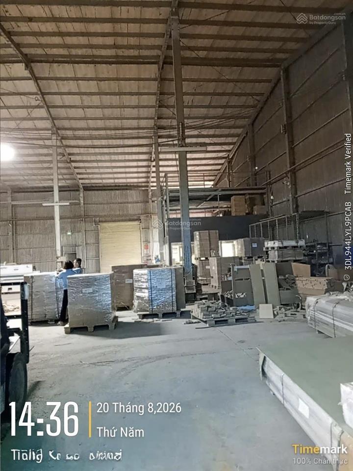 Cho thuê nhà xưởng 3.200m2 có trạm điện, hệ thống pccc đầy đủ thiện tân  vĩnh cửu  đồng nai