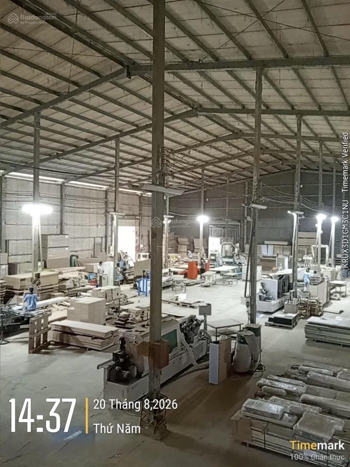 Cho thuê nhà xưởng 3.200m2 có trạm điện, hệ thống pccc đầy đủ thiện tân  vĩnh cửu  đồng nai
