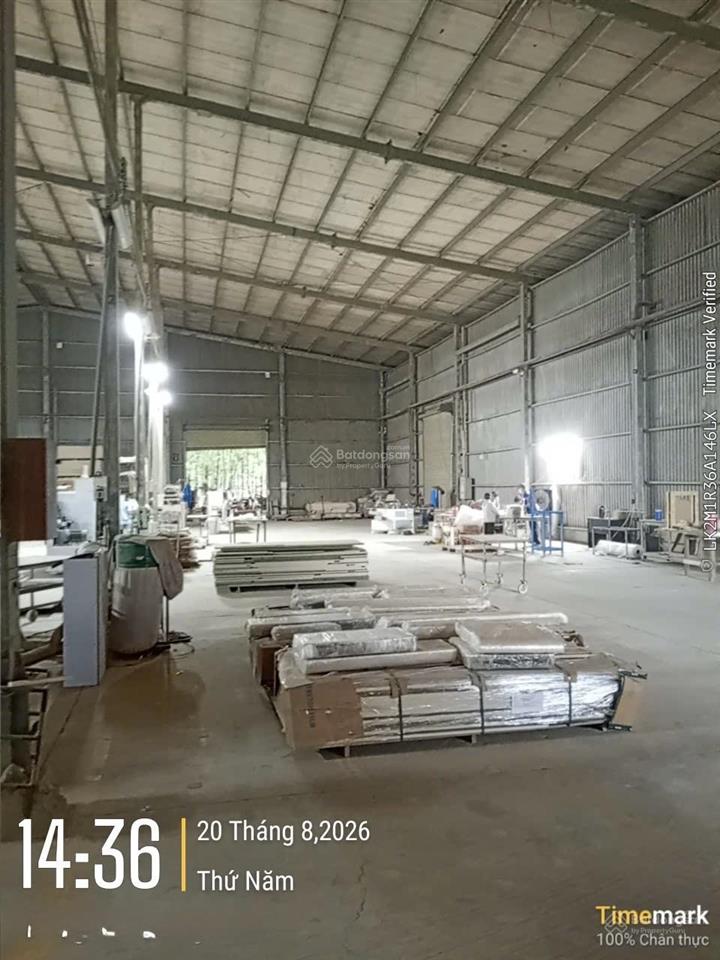 Cho thuê nhà xưởng 3.200m2 có trạm điện, hệ thống pccc đầy đủ thiện tân  vĩnh cửu  đồng nai