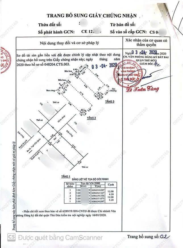 Bán nhà 3 tầng hẻm xe hơi ngô chí quốc  nhà chủ xây tâm huyết, đủ công năng
