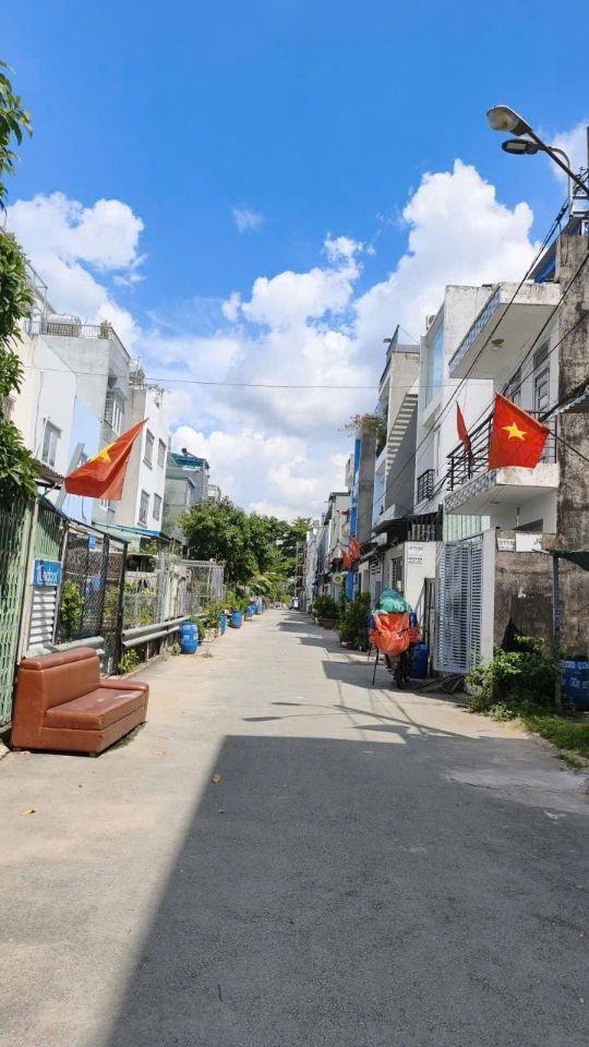 BÁN ĐẤT 59M2 FULL THỔ HẺM 185 NGÔ CHÍ QUỐC - THÔNG RA KDC VĨNH PHÚ THUẬN AN