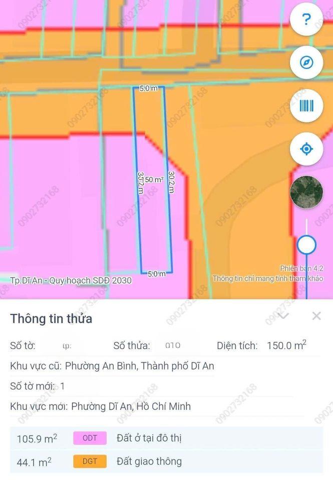 BÁN ĐẤT 150M2 HẺM XE HƠI LÊ VĂN TÁCH - GIÁP THỦ ĐỨC VỊ TRÍ SIÊU ĐẸP