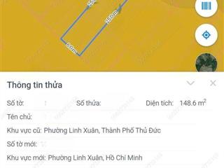BÁN NHÀ LINH XUÂN 150M2 6X25 FULL THỔ - KO QUY HOẠCH KO LỘ GIỚI - SÂN RỘNG