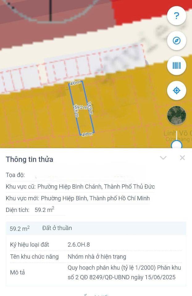 BÁN NHÀ HIỆP BÌNH CHÁNH NGAY CHÂN CẦU BÌNH TRIỆU – 60M2 CHỈ 3,2 TỶ – TƯƠNG LAI RA MẶT TIỀN