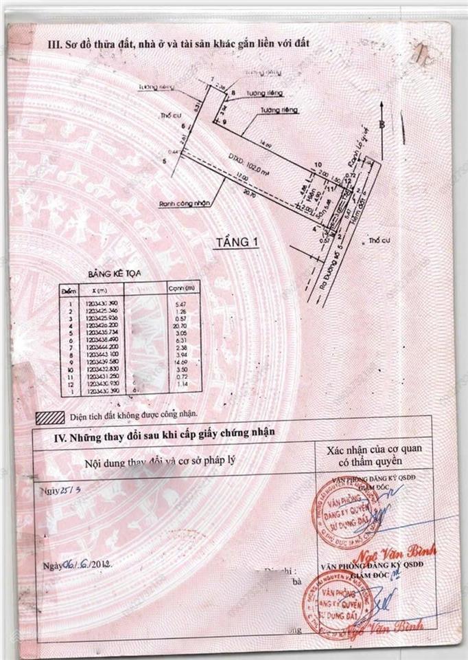 Bán nhà linh xuân kế nhà thờ xuân hiệp 131m2  đất nở hậu, sân rộng, sổ hoàn công