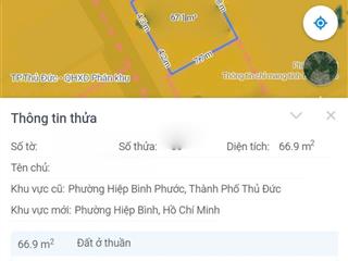 Bán nhà đôi 2 căn 67m2, 3 tầng, hẻm xe hơi 1/ sát mặt tiền, gần vạn phúc, giá 5,3 tỷ
