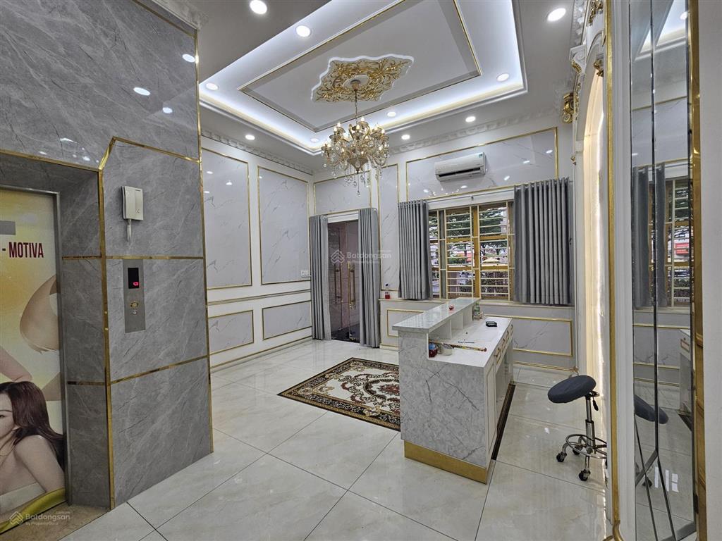 Cho thuê biệt thự đẹp xuất sắc tại cityland park hills, 55 triệu, 5x20 nhà có hầm