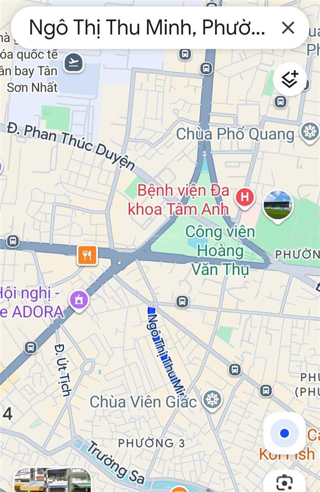 Bán nhà mặt phố 93 ngô thị thu minh, 17,45 tỷ, 58,14m2, view đẹp