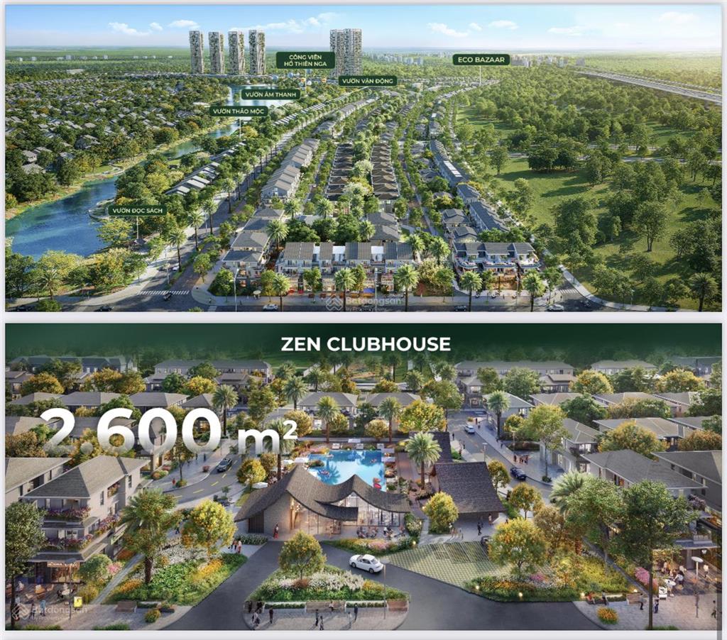 Villa đơn lập rừng mai độc bản chỉ 2 căn đối diện zen clubhouse,305.5m2 1t1l1tum, ở và kinh doanh