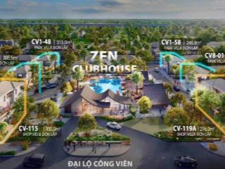 Villa đơn lập rừng mai độc bản chỉ 2 căn đối diện zen clubhouse,305.5m2 1t1l1tum, ở và kinh doanh