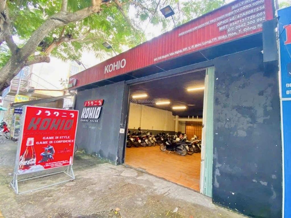 Bán mặt tiền huỳnh văn nghệ, phường bửu long 8,8m x 37m = 317m2 giá bán 15 tỷ