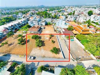 Bán lô biệt thự 623m2 full thổ cư góc 2 mặt tiền view sát bờ sông phường bửu hòa.