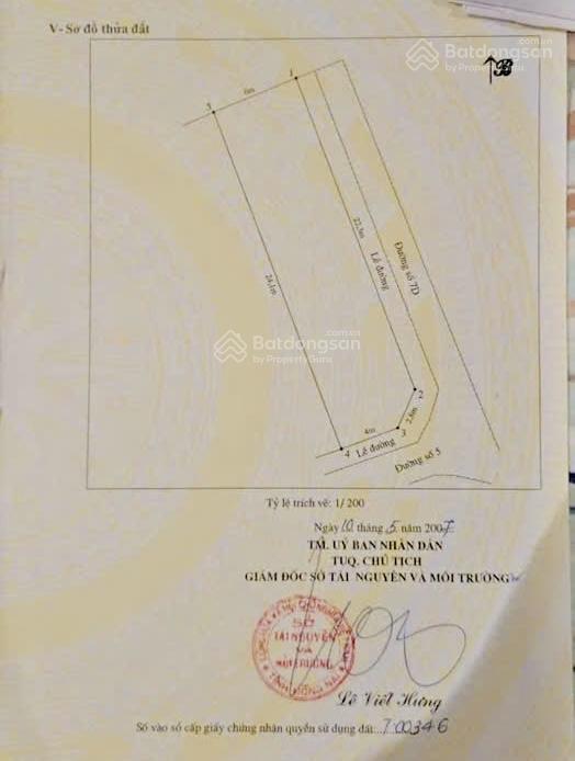 5 tỷ  143m2 lô góc 2 mặt tiền ngang 6m khu dân cư phú gia 1  p. trảng dài