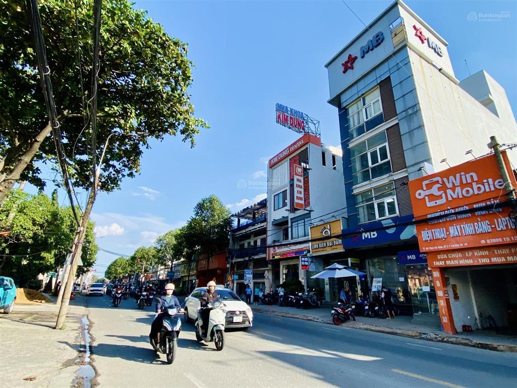 60 triệu/tháng  tòa nhà 1 hầm 4 lầu mặt tiền phạm văn thuận  p. tam hiệp