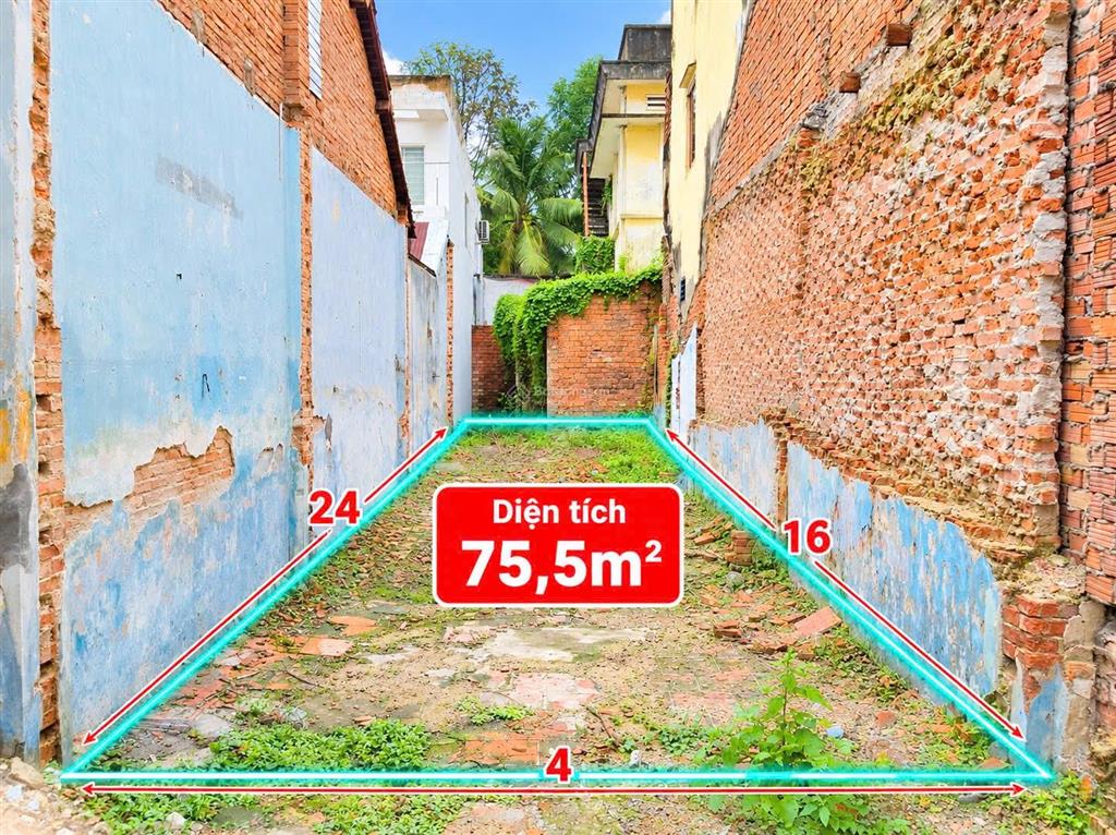 3,15 tỷ  bán lô đất full thổ cư  đường ô tô  gần ngay nhà thờ biên hòa  p. trấn biên