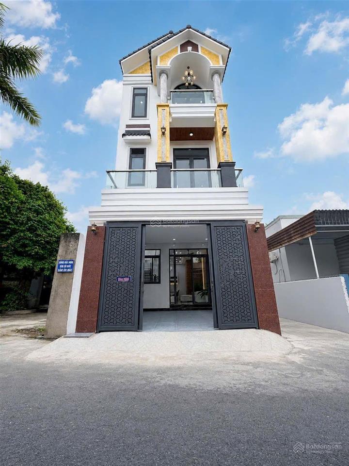 4,75 tỷ  bán nhà phố thiết kế hiện đại 1 trệt 2 lầu góc 2 mặt tiền ngay chợ phú thọ  trảng dài