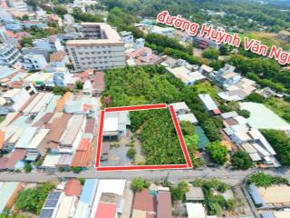 58 tỷ  bán lô góc 2 mặt tiền 1660m2 có 1000m2 thổ cư  45m mặt tiền p. bửu long