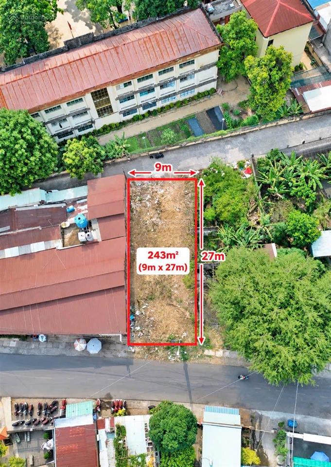 8 tỷ  bán lô biệt thự 243m2 đất 2 mặt tiền đường nguyễn bảo đức  p. tam hiệp