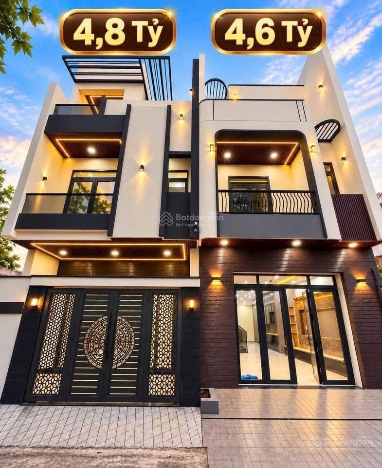 4,6 tỷ  bán căn nhà phố 1 trệt 2 lầu ngay đường nguyễn tri phương  gần chợ đồn  p. bửu hòa