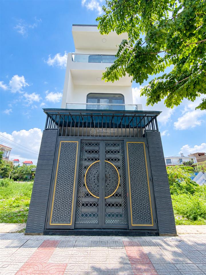 5,8 tỷ  bán căn nhà phố hiện đại 1 trệt 2 lầu đường n17 kdc bửu long  p. trấn biên
