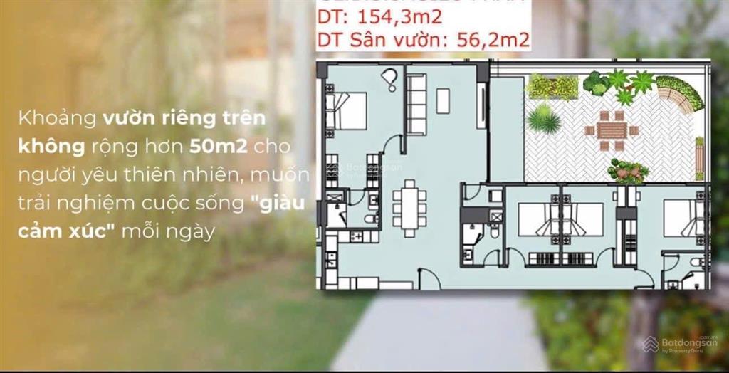 Hàng hiếm 4pn sân vườn masteri grand view global city 154.3m2 giảm 2 tỷ với giá gốc. 0908 285 ***