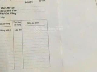 Bán lô đất giá rẻ gần cầu trần thị lý, đường mỹ an 4, phường ngũ hành sơn, đà nẵng