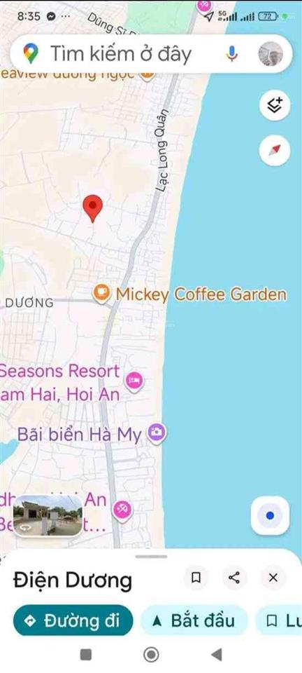 Bán 2 lô liền kề đường hồ ven biển, chợ thôn 4, đất biển điện dương, võ nguyên giáp
