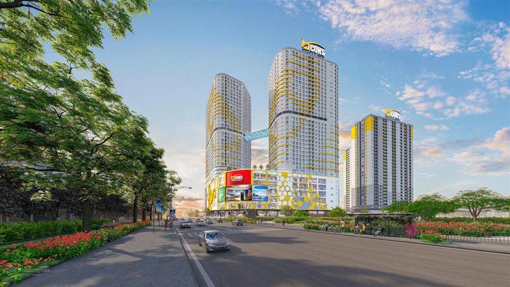 Bcons center city căn đẹp. chỉ cần thanh toán 140tr ~ 5% sở hữu, tặng ngay 2 chỉ vàng