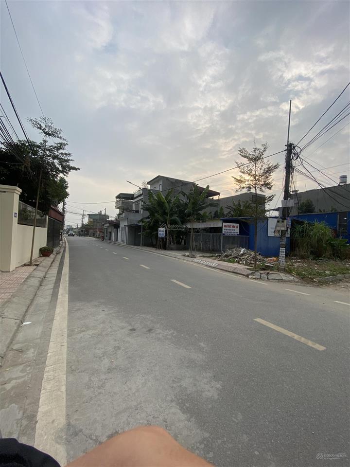 Bán đất mặt đường thiên lôi gần ngã 4 phúc tăng