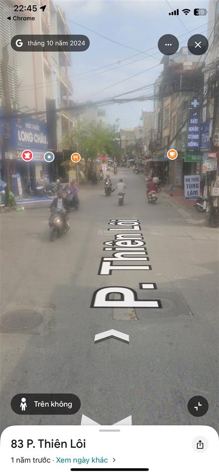 Bán đất mặt đường thiên lôi gần ngã 4 phúc tăng
