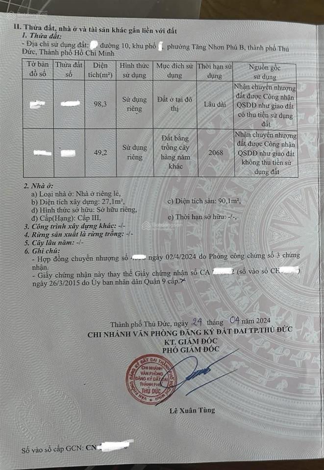 Tăng nhơn phú b  mtkd  chỉ 7.1tỷ  147m2.
giá không thể tin  có thu nhập 23triệu/tháng