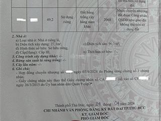 Tăng nhơn phú b  mtkd  chỉ 7.1tỷ  147m2.
giá không thể tin  có thu nhập 23triệu/tháng
