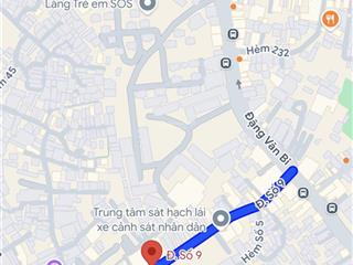 Trường thọ  4.4tỷ  lô đất 84m2. đất sạch  xây cao  ngang 4.5m
