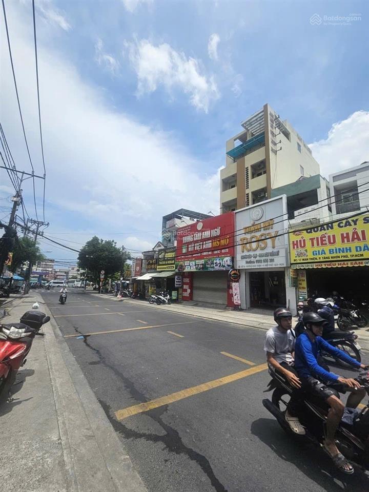 Mặt tiền man thiện  chỉ 6.1 tỷ  (3x18) có sẵn 2pn  khu vip kinh doanh.