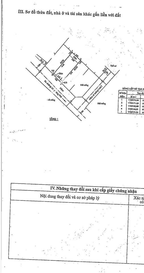 Hẻm 5m  52m2  3tỷ6 ngang 4.5m  cách lê văn việt 500m