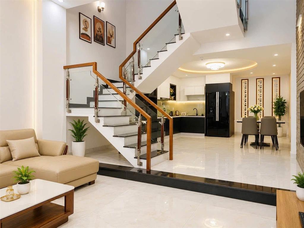► Cho thuê nhà Nguyên Căn MT An Hải 3, 3 tầng, 3PN Khép Kín, Full Nội Thất