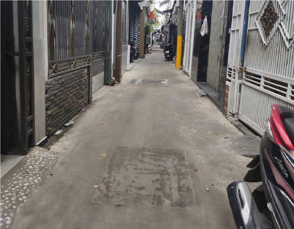 ► Hơn 3 tỷ, Kiệt thẳng thông Trần Cao Vân, 2 mặt thoáng, 2 tầng full nội thất,ở ngay