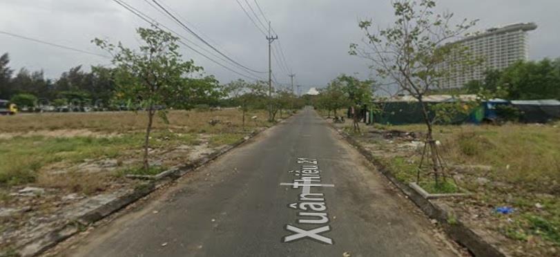 ► Mặt Tiền Xuân Thiều 21, sát Biển Nguyễn Tất Thành, Mikazuki, 372m2, ngang 15m, ~36tr/m2