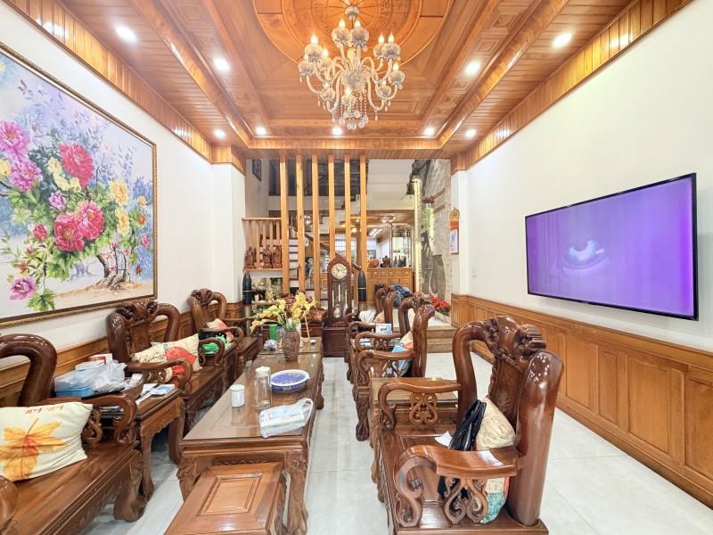 ► Biệt thự gỗ Cao Cấp MT Thái Thị Bôi, đường 7.5m, Kinh Doanh, 86m2, 4 tầng, Giảm Sâu 3.5