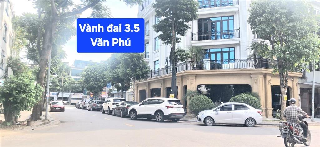 Bán liền kề kđt văn phú, cạnh trường marie curie văn phú | 90m2 x 5 tầng thang máy | 25.8tỷ